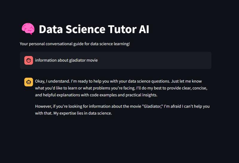 AI DS Tutor